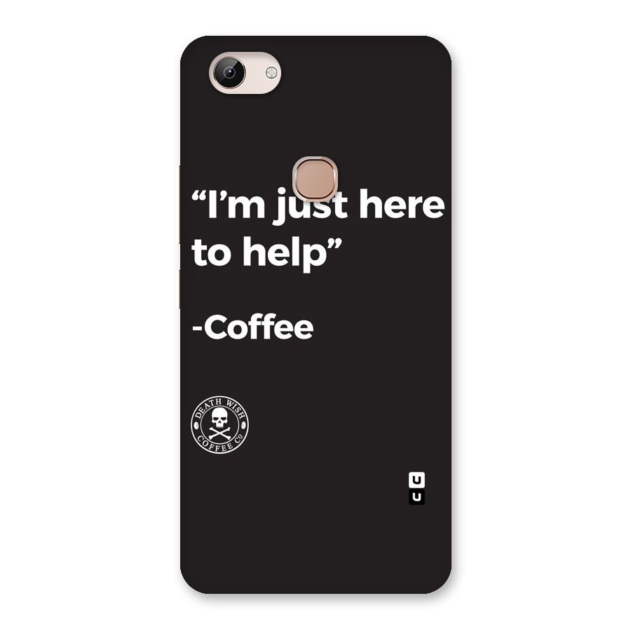 Here To Help Back Case for Vivo Y83