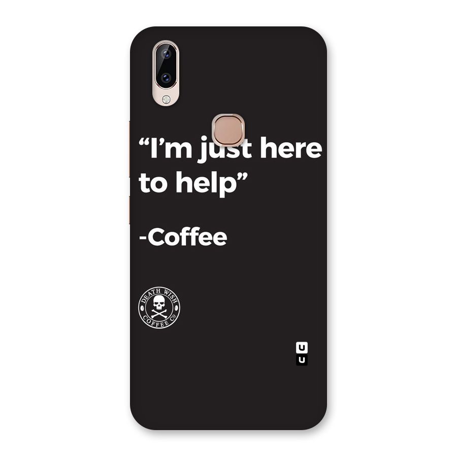 Here To Help Back Case for Vivo Y83 Pro