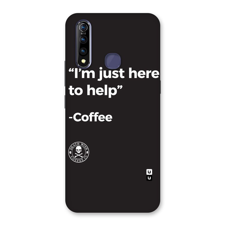 Here To Help Back Case for Vivo Z1 Pro