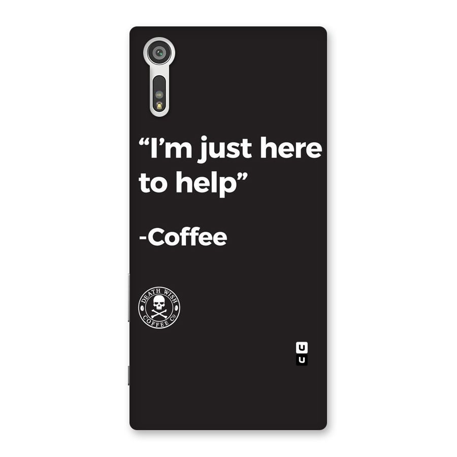 Here To Help Back Case for Xperia XZ