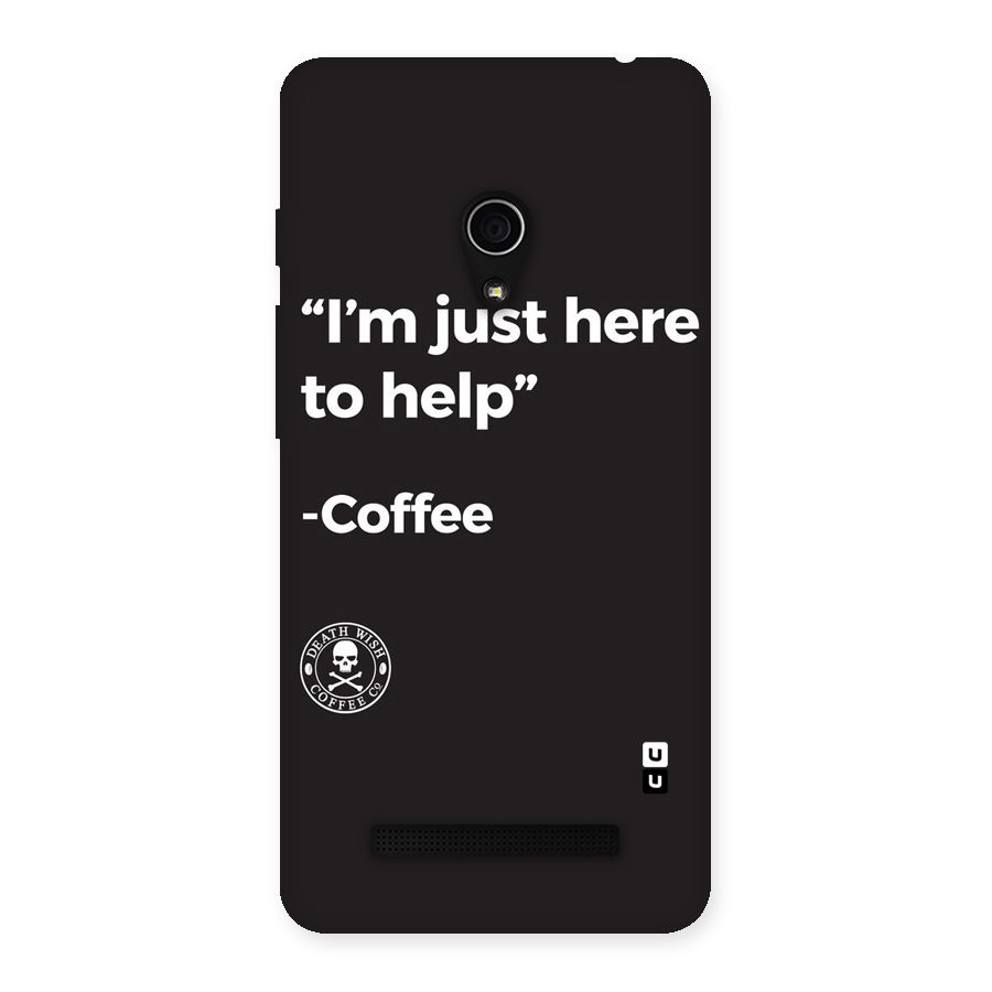 Here To Help Back Case for Zenfone 5