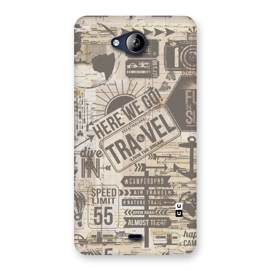 Here We Travel Back Case for Canvas Play Q355