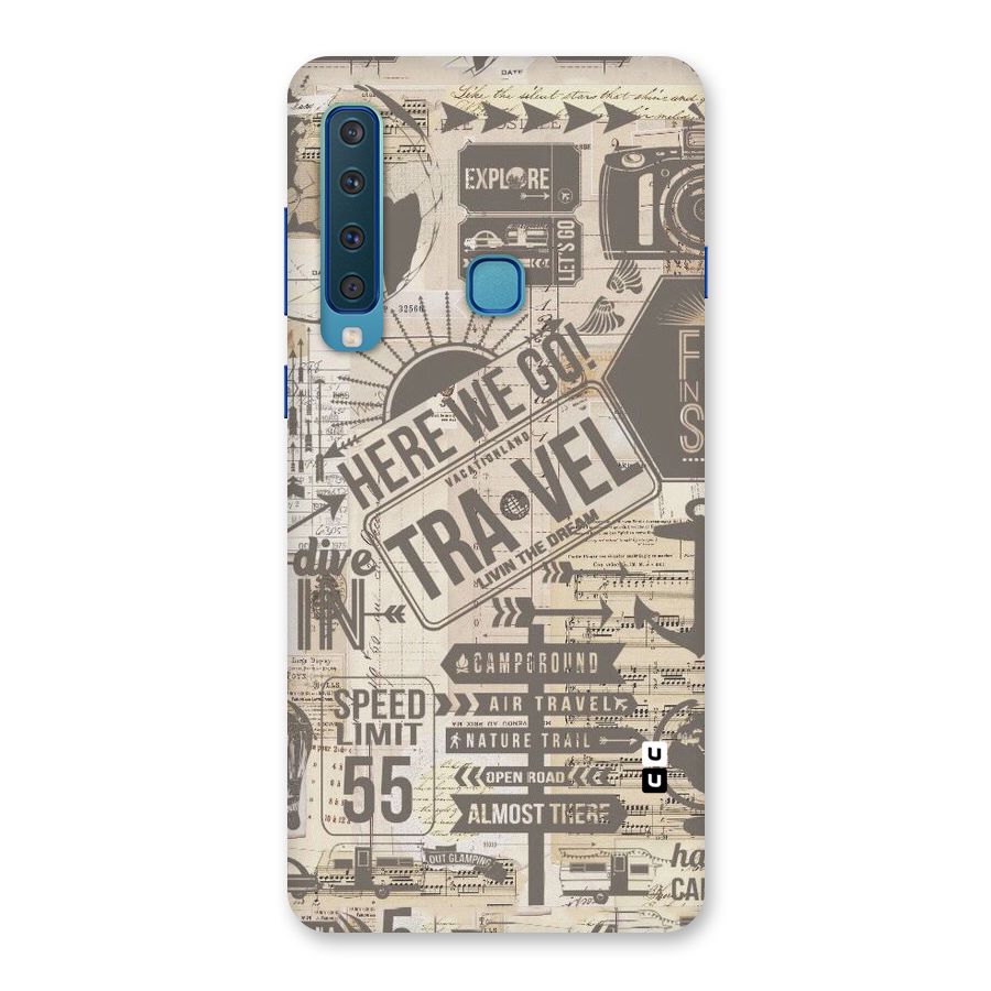 Here We Travel Back Case for Galaxy A9 (2018)