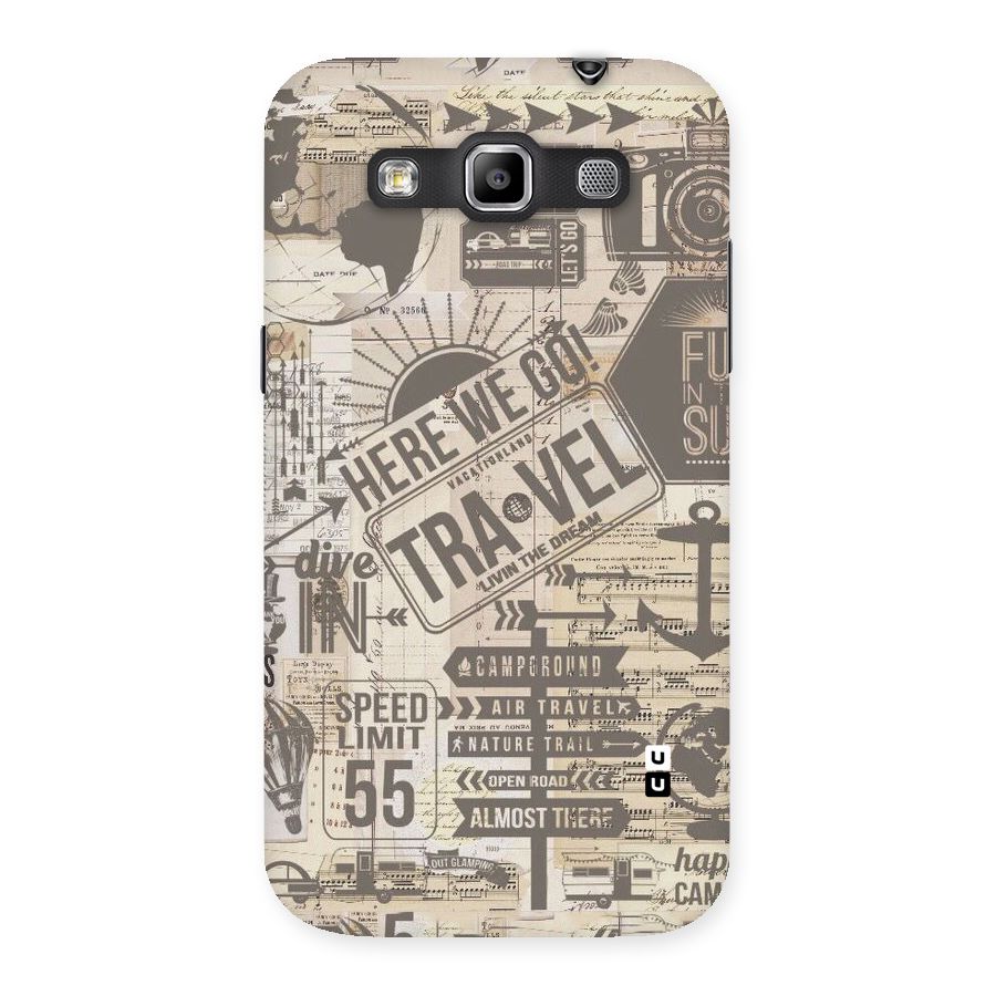 Here We Travel Back Case for Galaxy Grand Quattro
