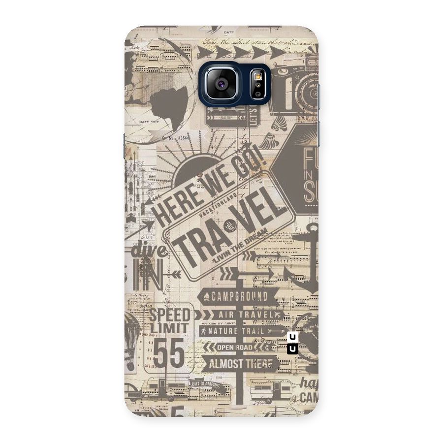 Here We Travel Back Case for Galaxy Note 5