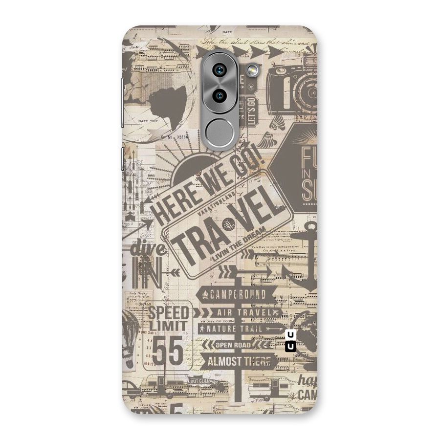 Here We Travel Back Case for Honor 6X