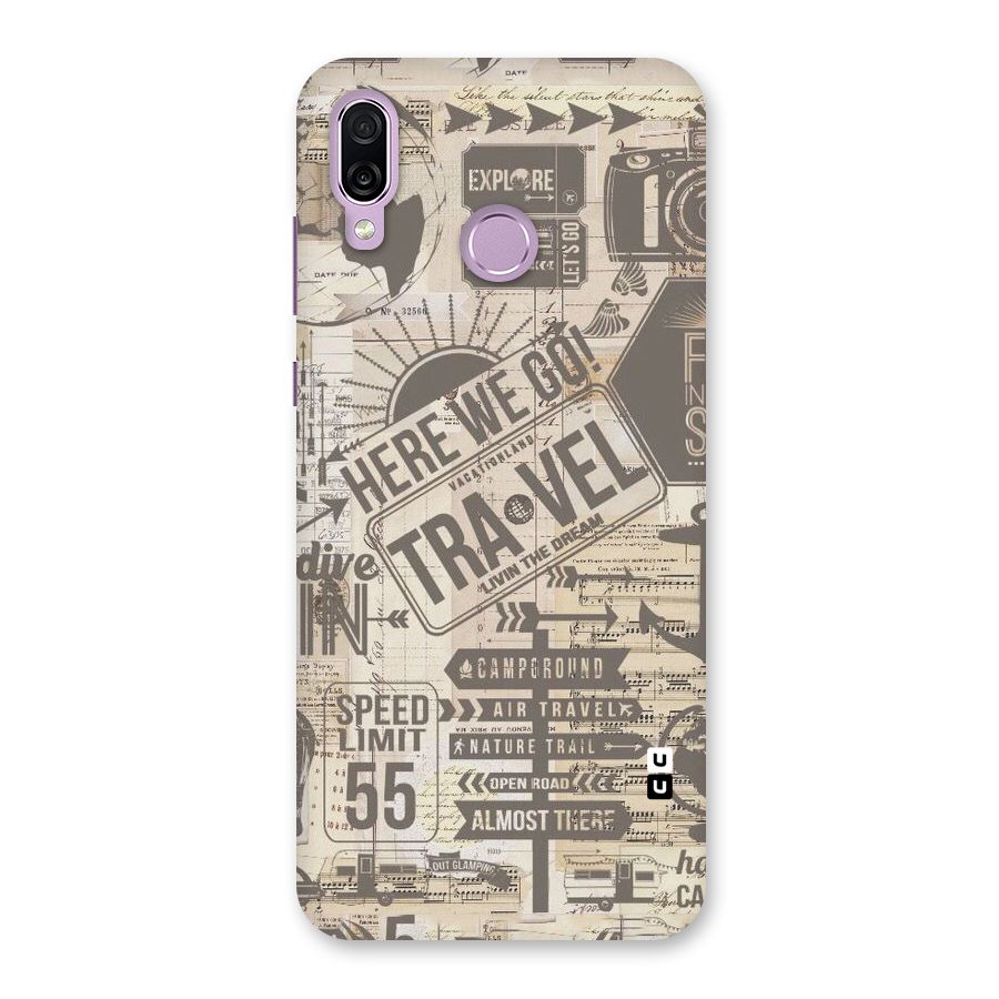 Here We Travel Back Case for Honor Play