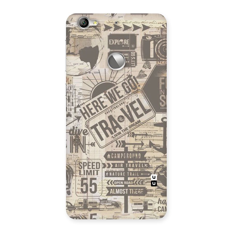 Here We Travel Back Case for LeTV Le 1s