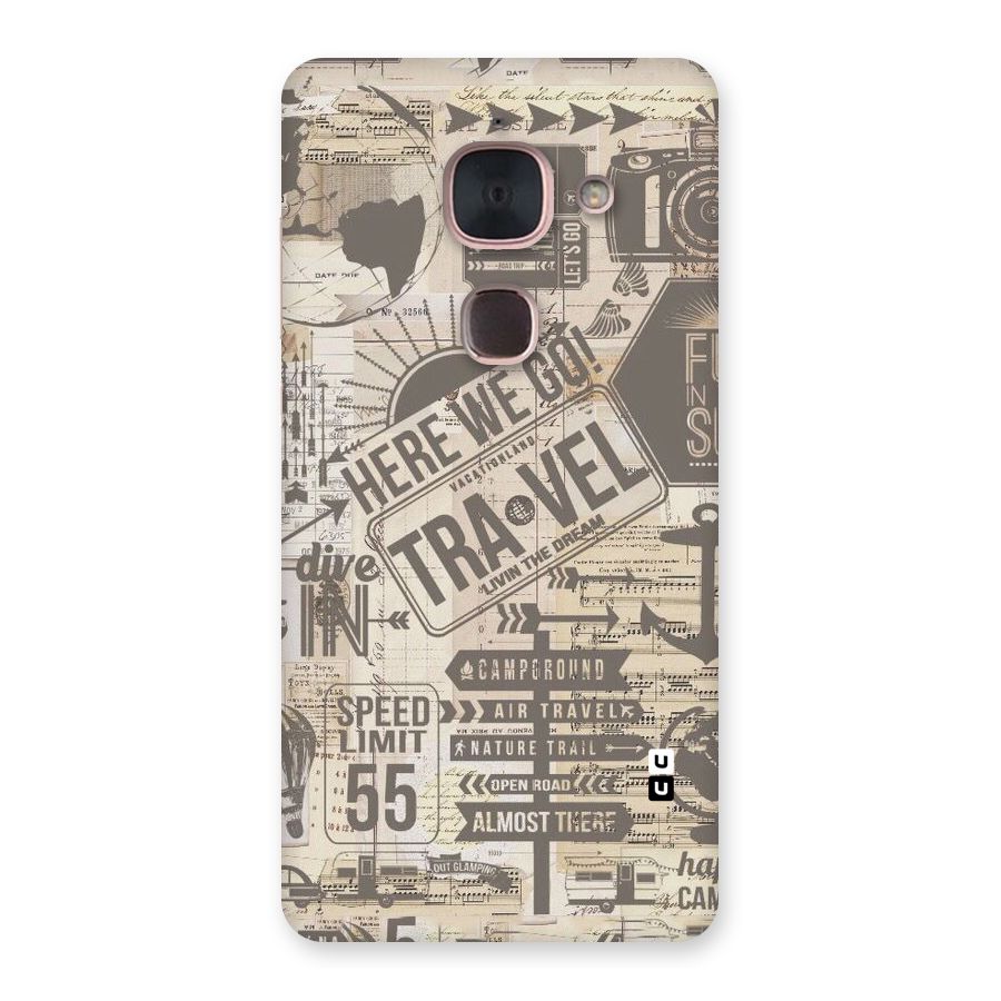 Here We Travel Back Case for Le Max 2