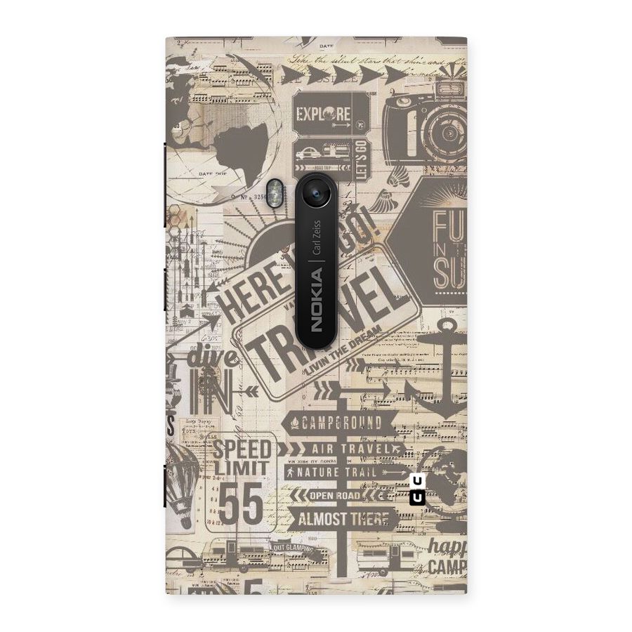Here We Travel Back Case for Lumia 920
