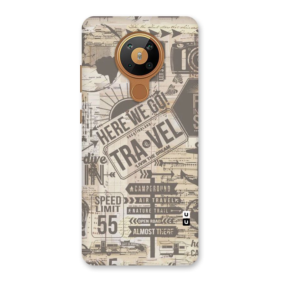 Here We Travel Back Case for Nokia 5.3