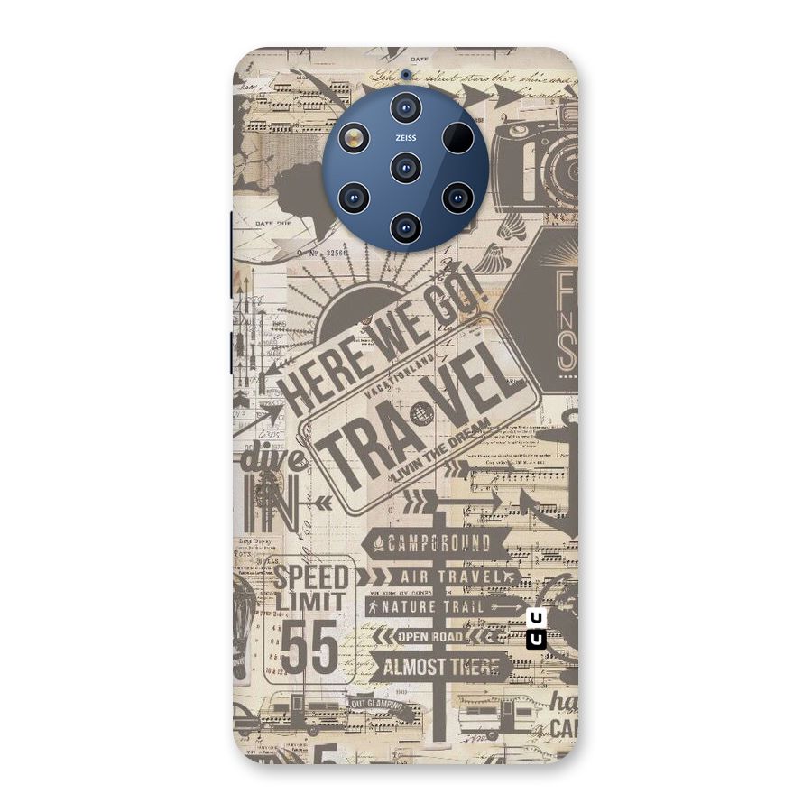 Here We Travel Back Case for Nokia 9 PureView