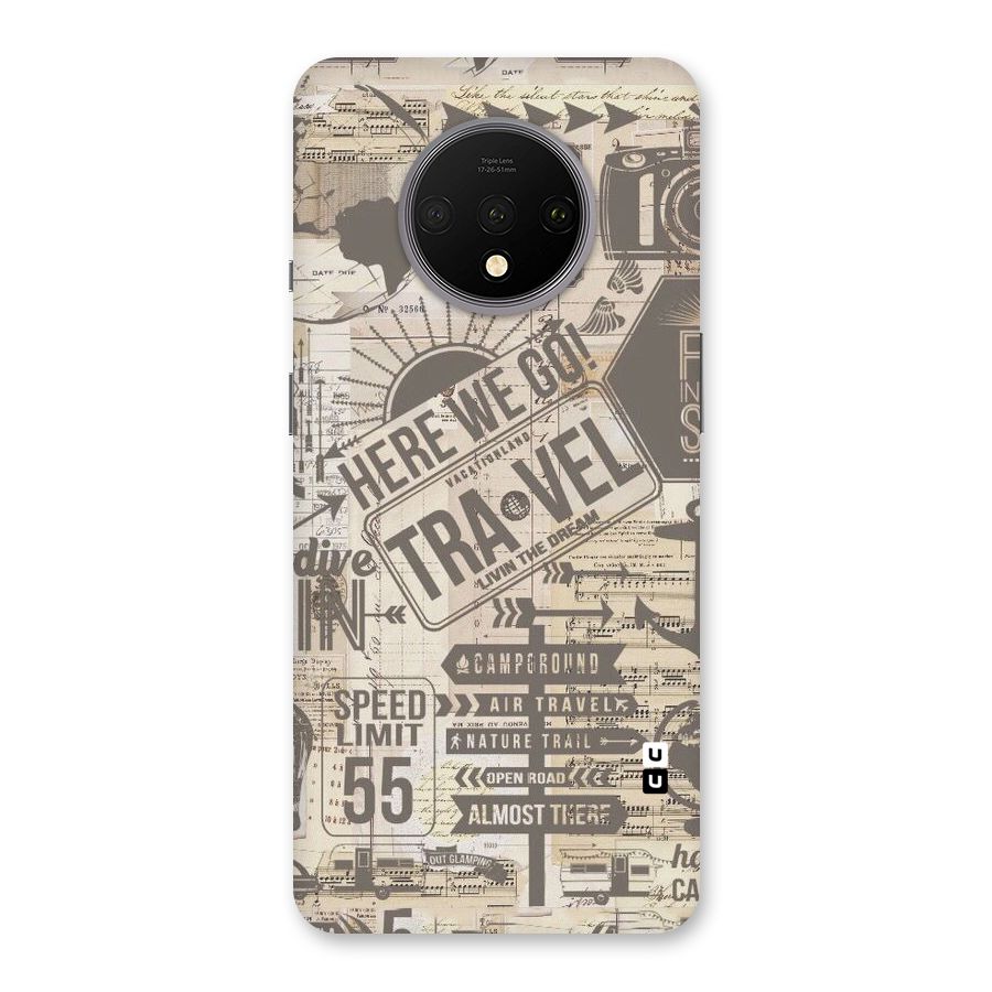 Here We Travel Back Case for OnePlus 7T