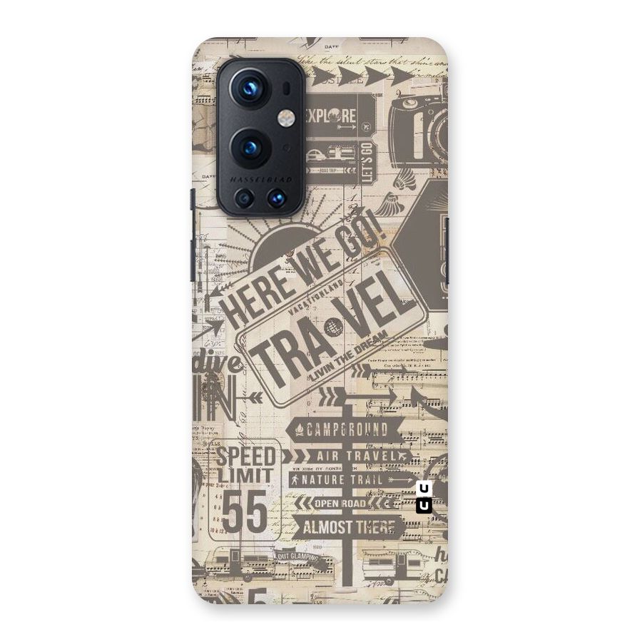 Here We Travel Back Case for OnePlus 9 Pro