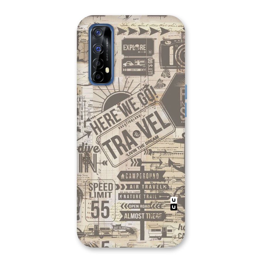 Here We Travel Back Case for Realme Narzo 20 Pro