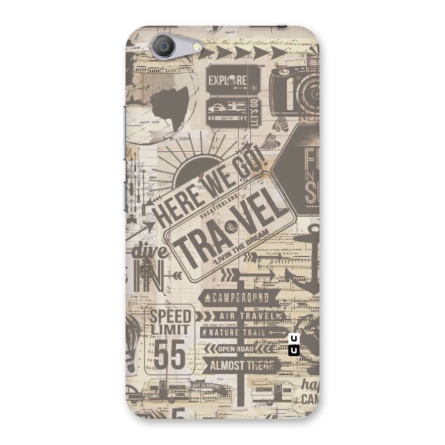 Here We Travel Back Case for Vivo Y53