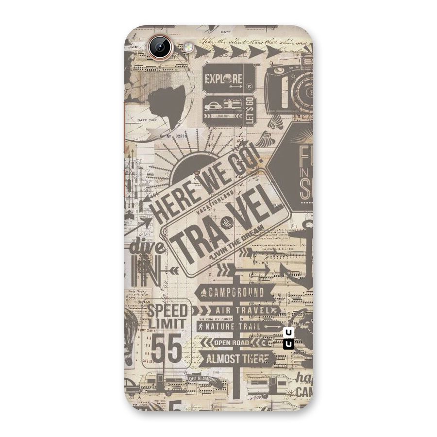 Here We Travel Back Case for Vivo Y71i