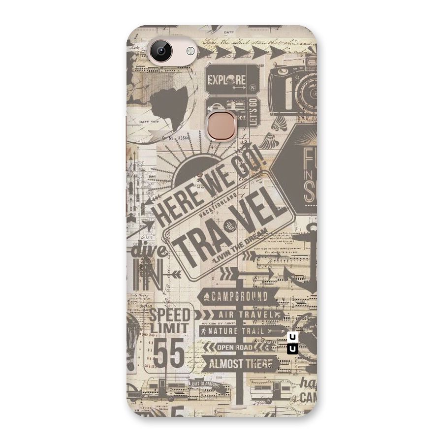 Here We Travel Back Case for Vivo Y83