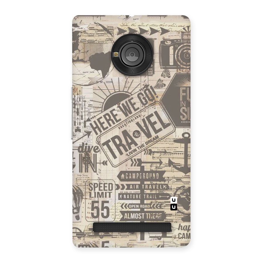 Here We Travel Back Case for Yu Yunique