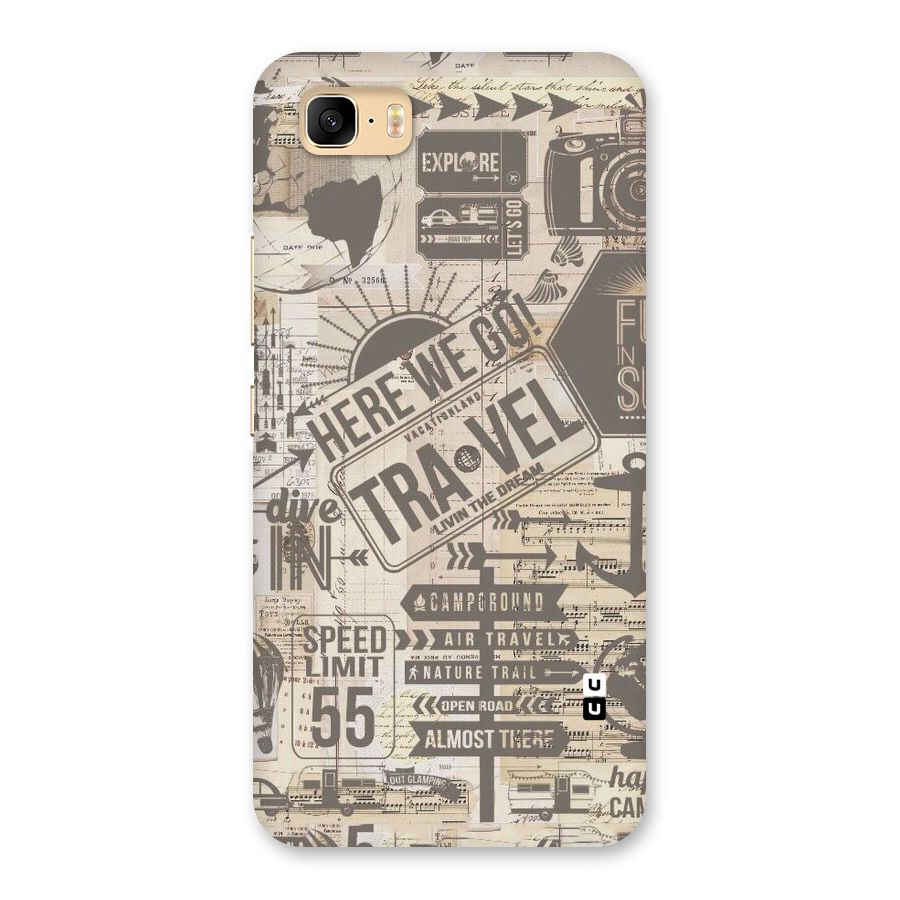 Here We Travel Back Case for Zenfone 3s Max
