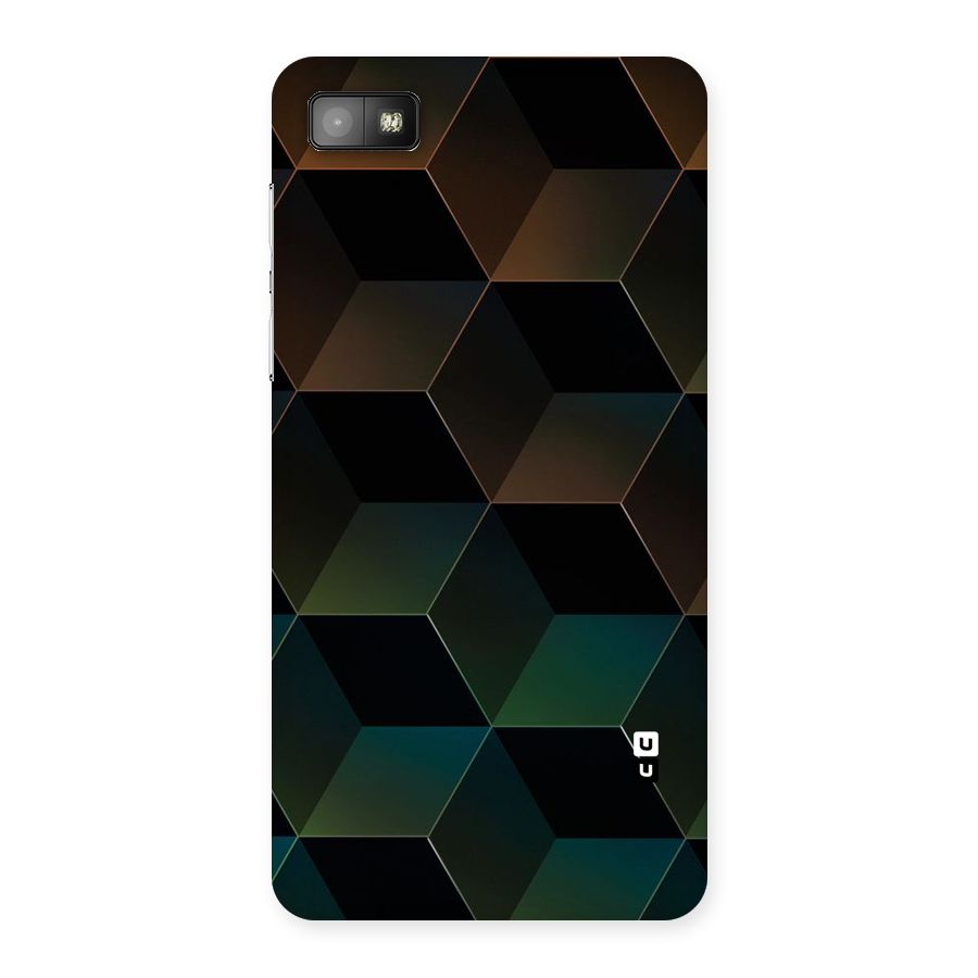 Hexagonal Design Back Case for Blackberry Z10