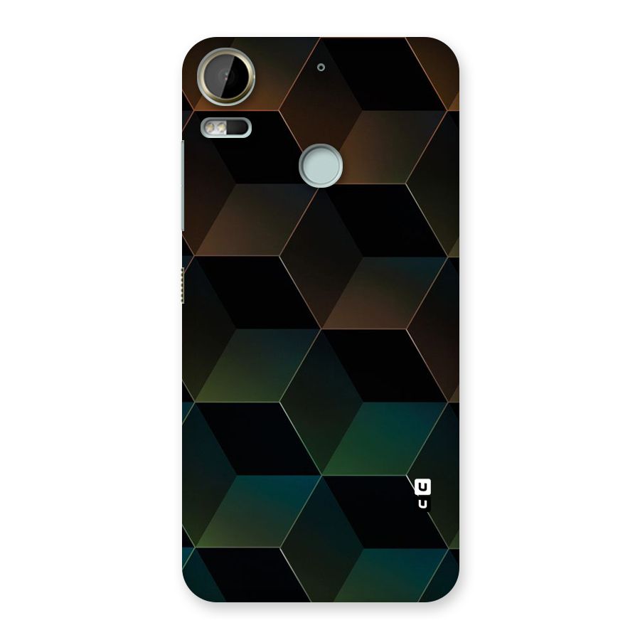 Hexagonal Design Back Case for Desire 10 Pro