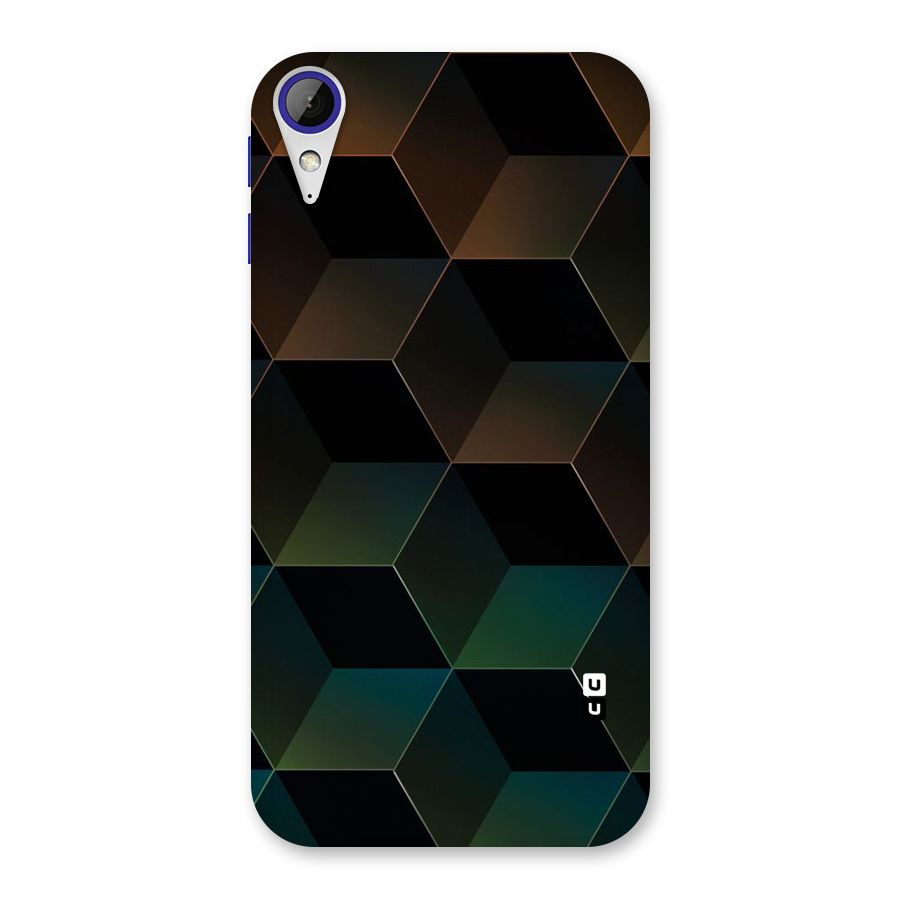 Hexagonal Design Back Case for Desire 830