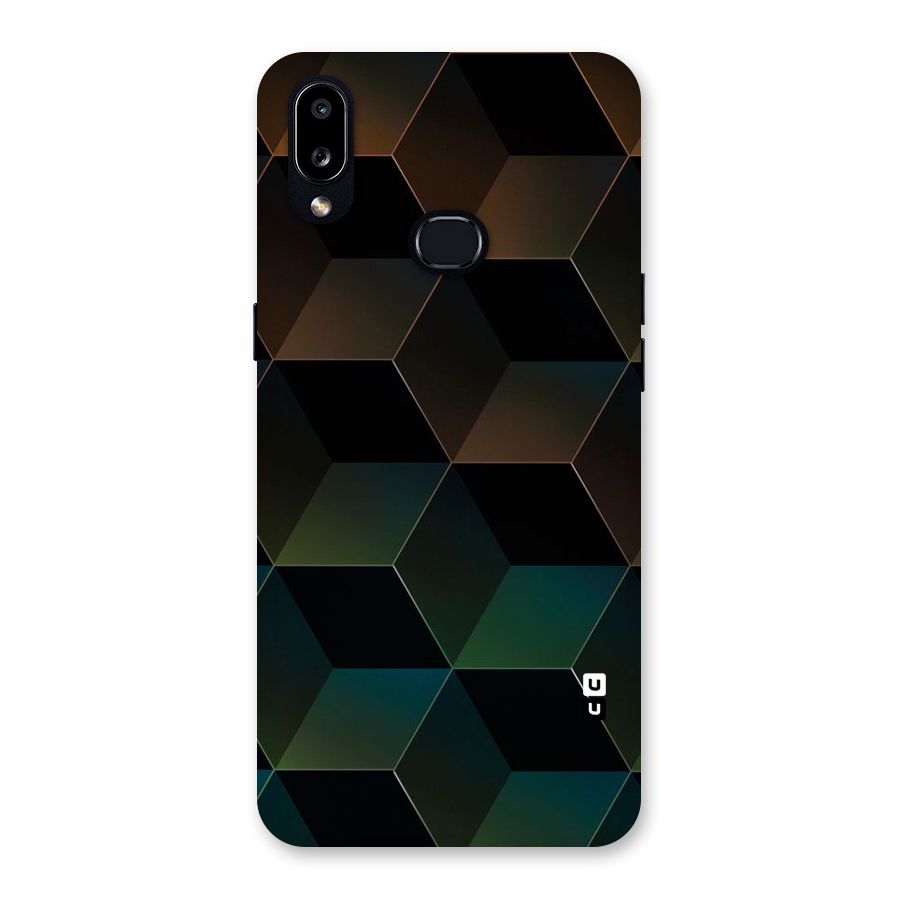 Hexagonal Design Back Case for Galaxy A10s