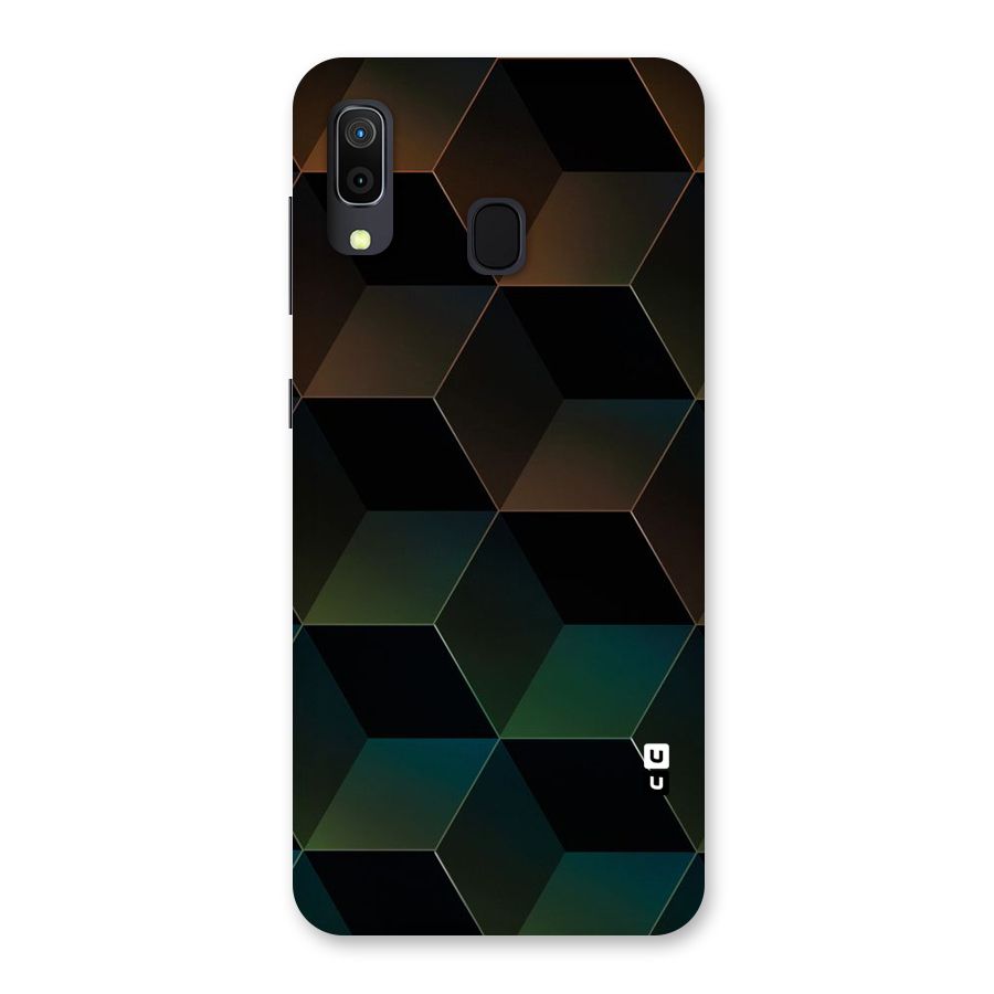 Hexagonal Design Back Case for Galaxy A30
