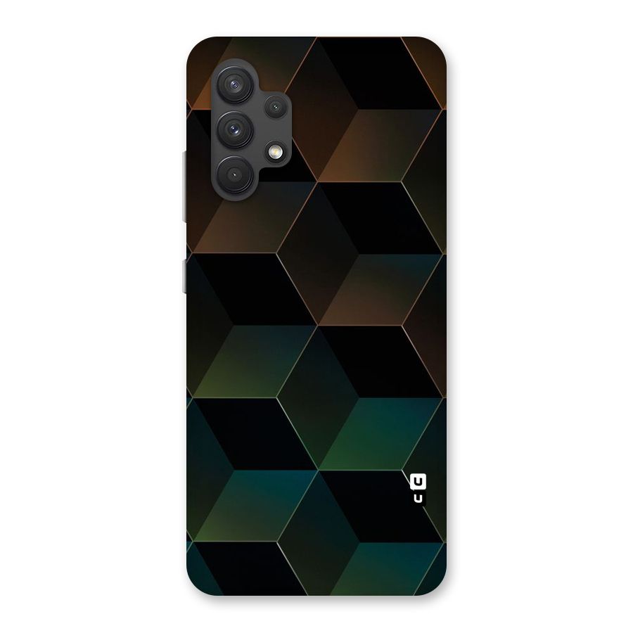 Hexagonal Design Back Case for Galaxy A32