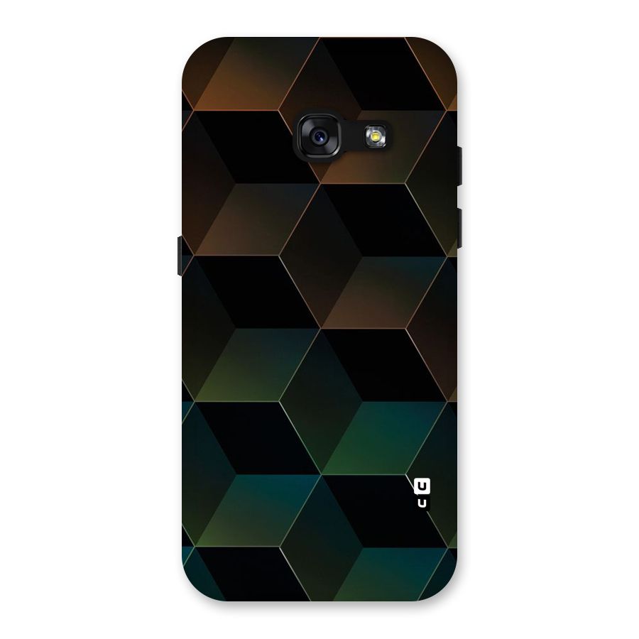 Hexagonal Design Back Case for Galaxy A3 (2017)