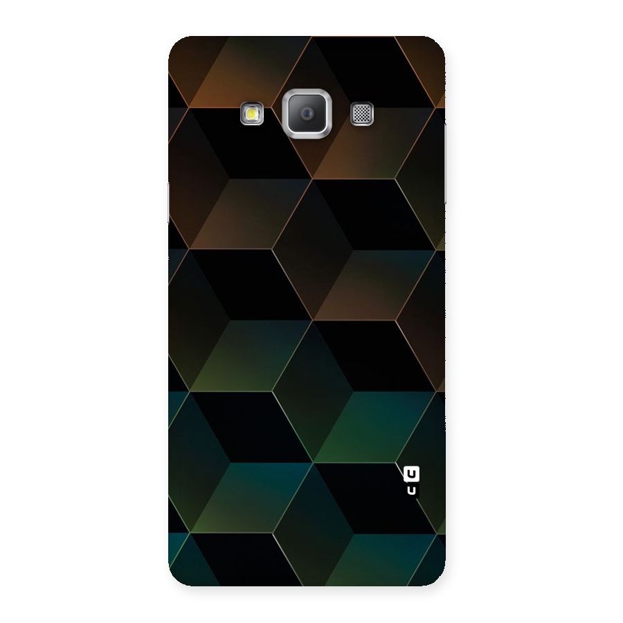 Hexagonal Design Back Case for Galaxy A7