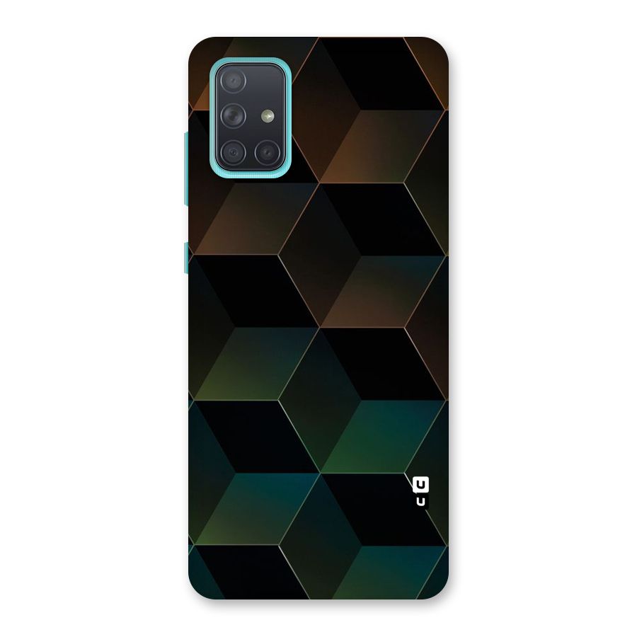 Hexagonal Design Back Case for Galaxy A71