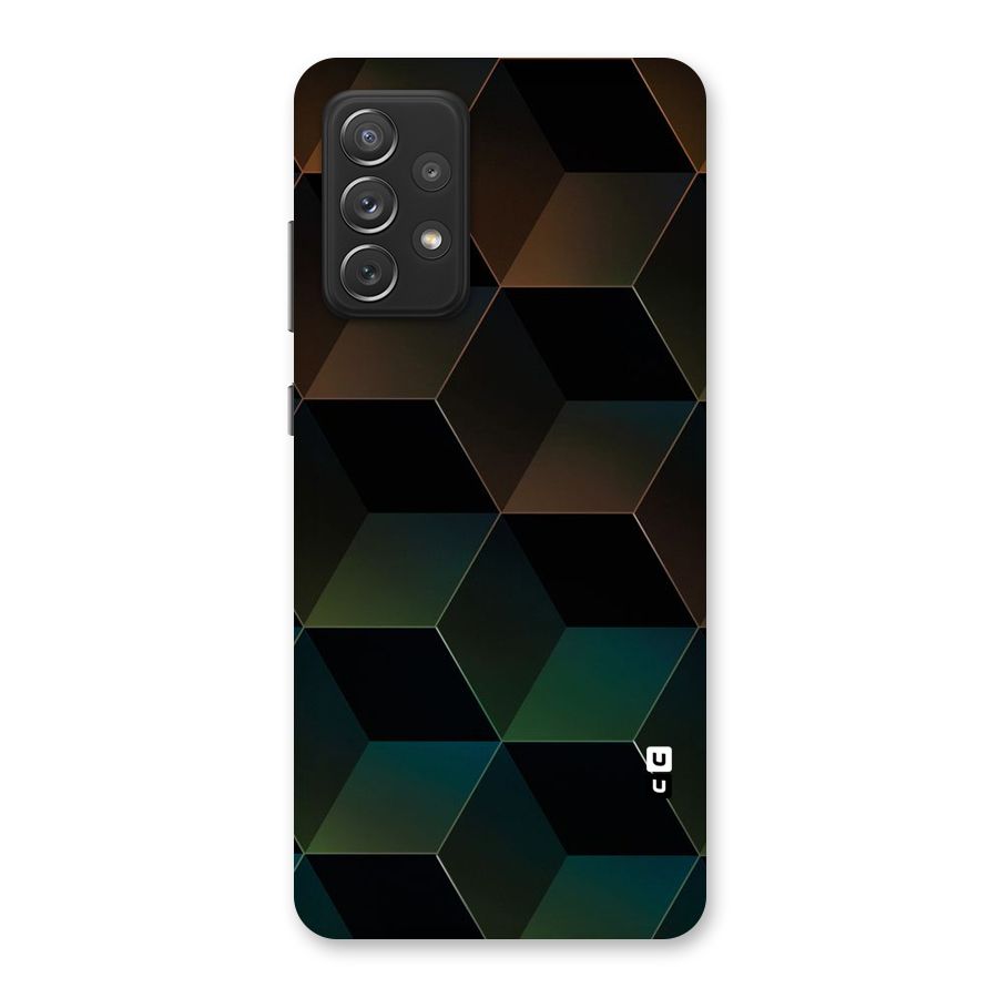 Hexagonal Design Back Case for Galaxy A72