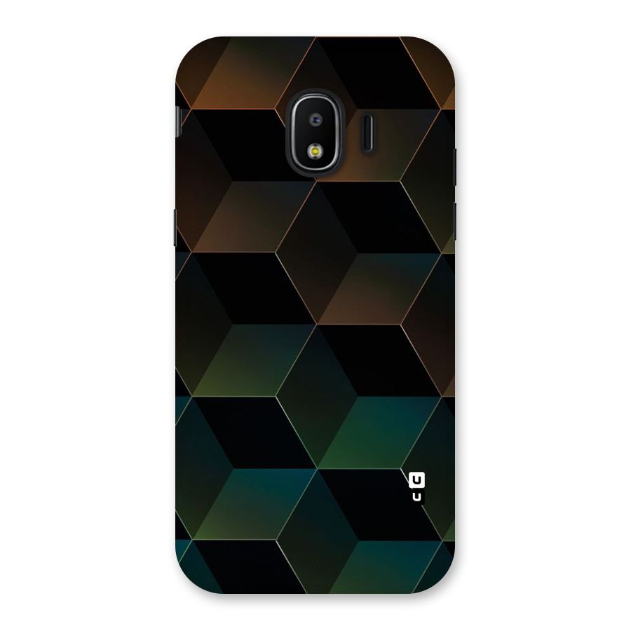Hexagonal Design Back Case for Galaxy J2 Pro 2018
