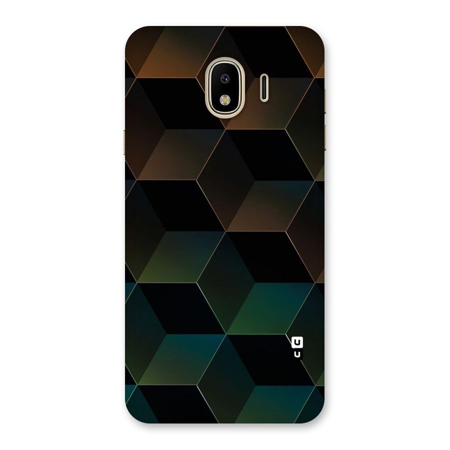Hexagonal Design Back Case for Galaxy J4