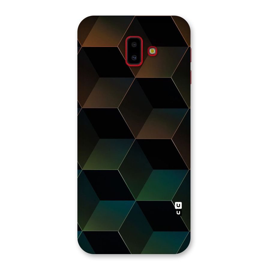 Hexagonal Design Back Case for Galaxy J6 Plus