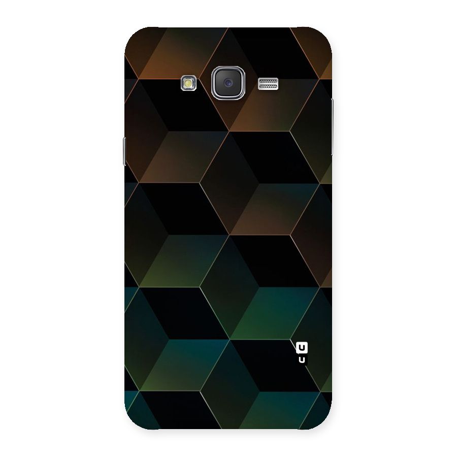 Hexagonal Design Back Case for Galaxy J7