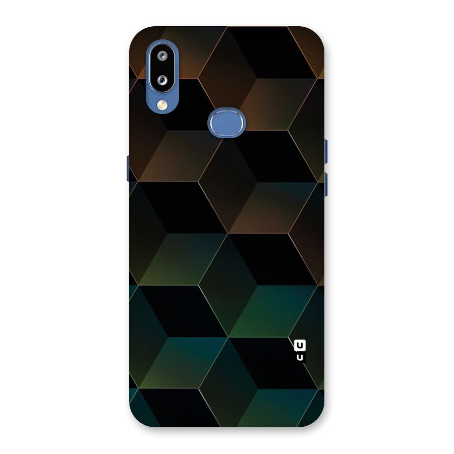 Hexagonal Design Back Case for Galaxy M01s