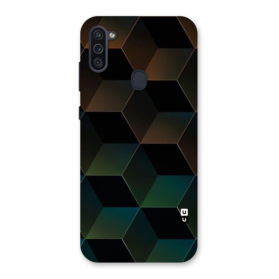 Hexagonal Design Back Case for Galaxy M11