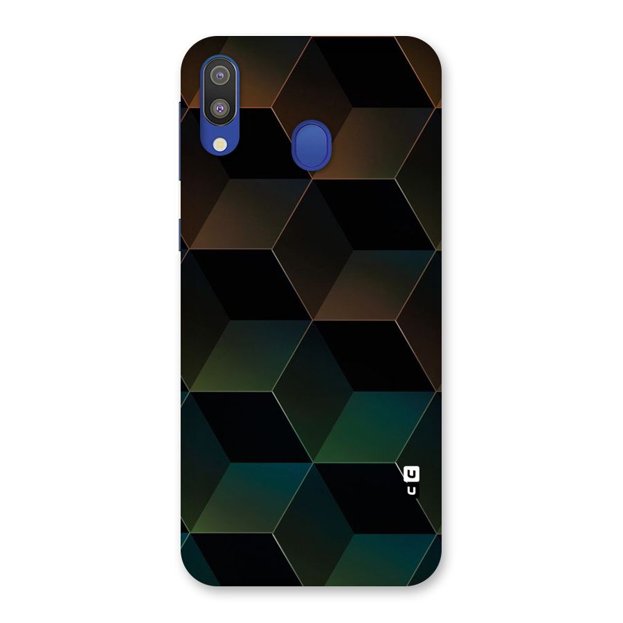 Hexagonal Design Back Case for Galaxy M20