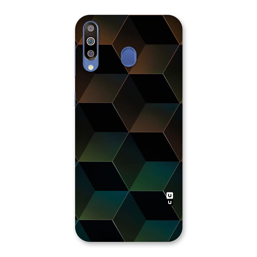 Hexagonal Design Back Case for Galaxy M30