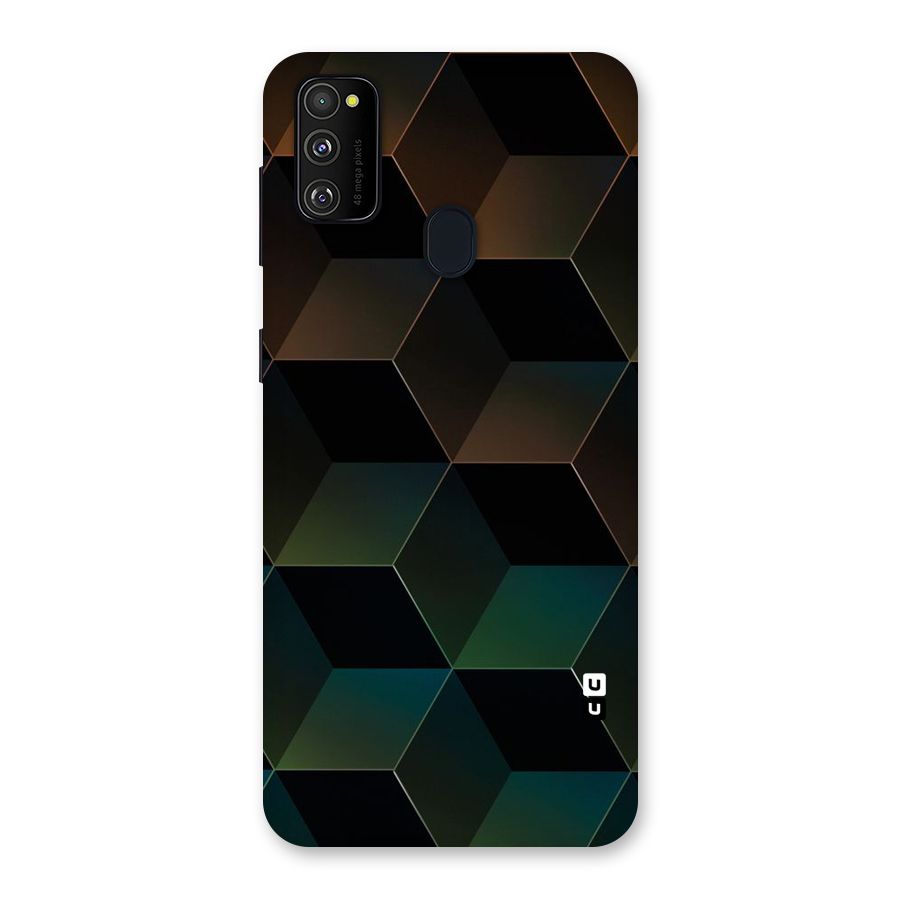 Hexagonal Design Back Case for Galaxy M30s