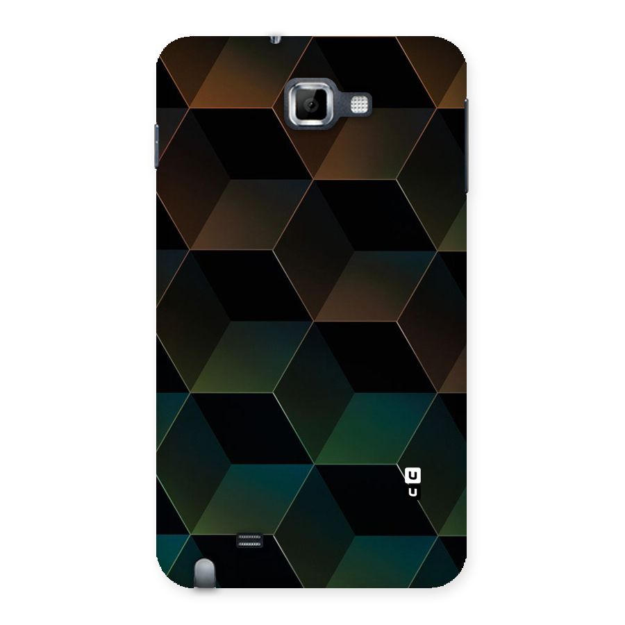 Hexagonal Design Back Case for Galaxy Note