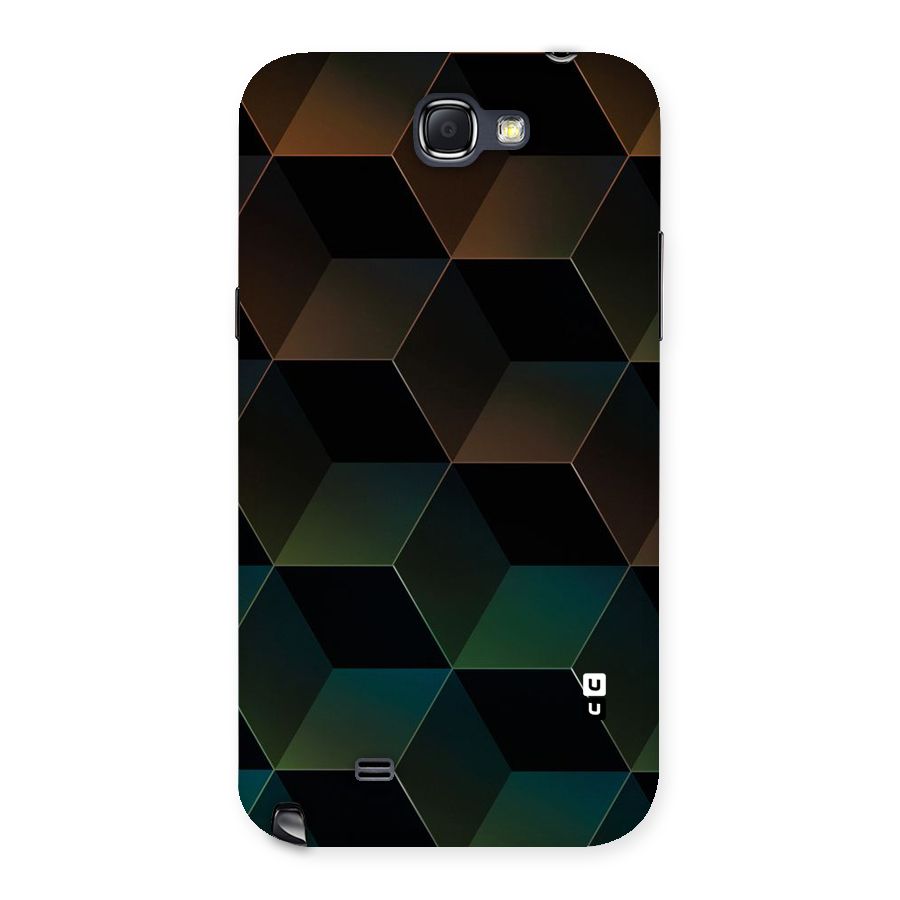 Hexagonal Design Back Case for Galaxy Note 2