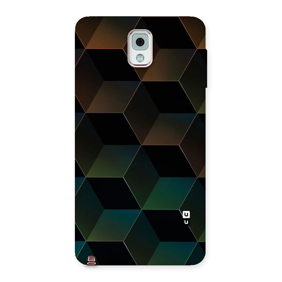 Hexagonal Design Back Case for Galaxy Note 3