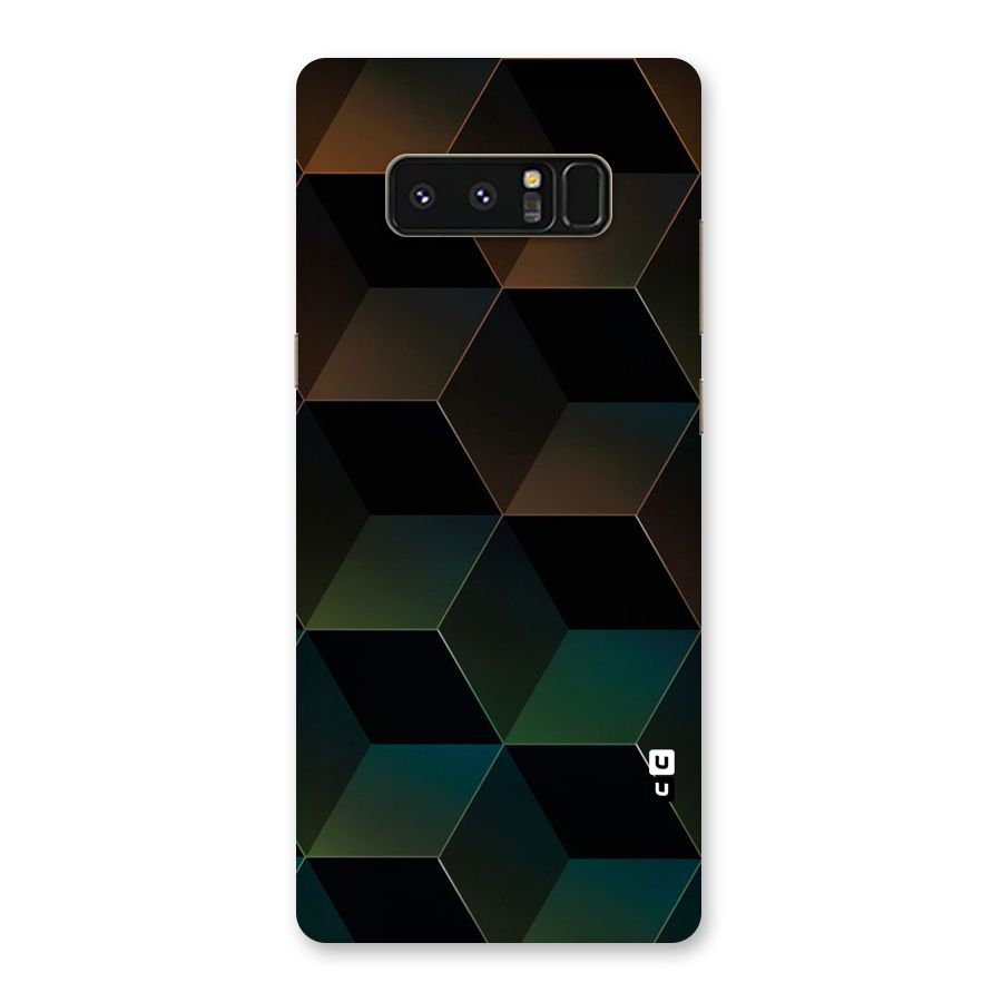 Hexagonal Design Back Case for Galaxy Note 8