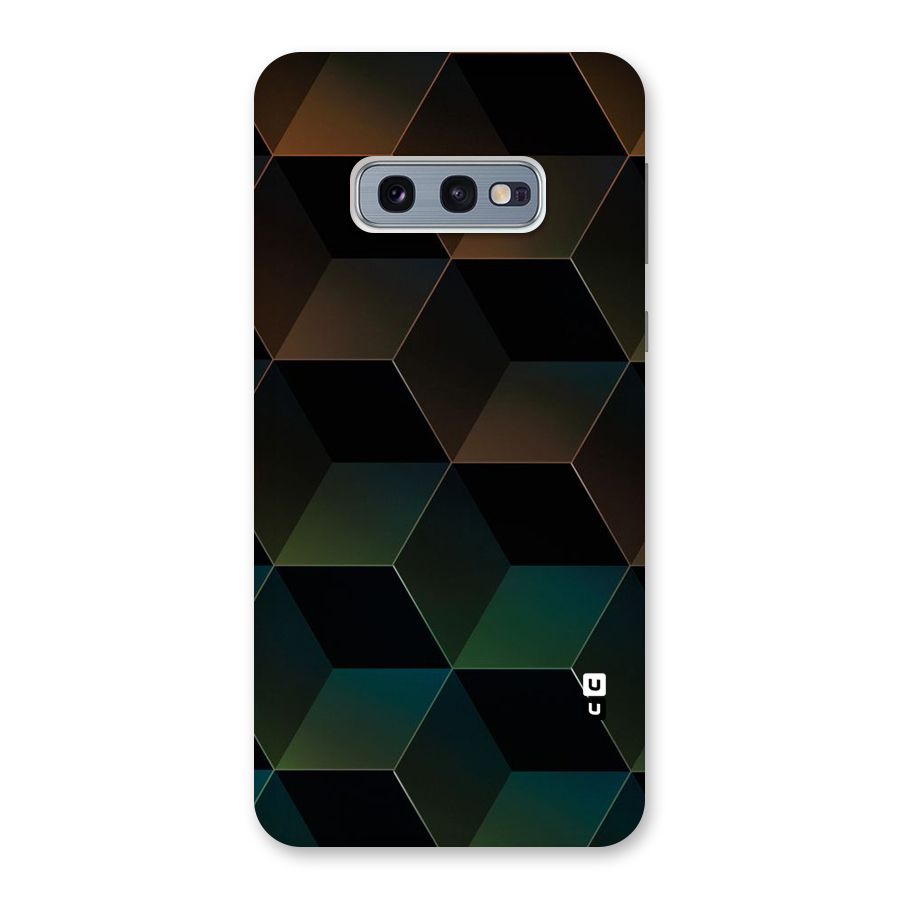 Hexagonal Design Back Case for Galaxy S10e