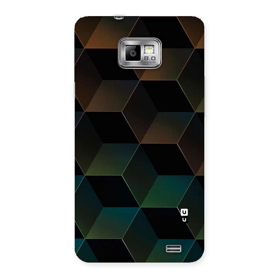 Hexagonal Design Back Case for Galaxy S2