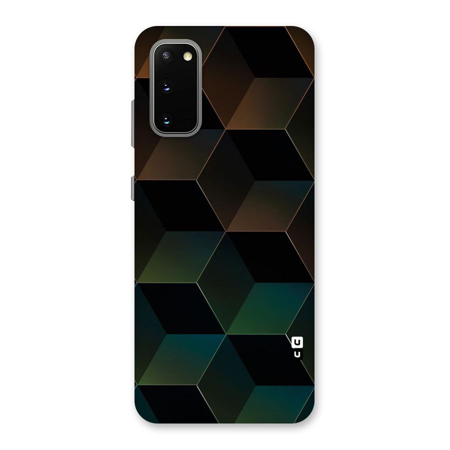 Hexagonal Design Back Case for Galaxy S20